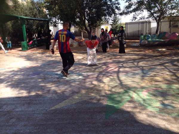 يوم رياضي شيق وممتع لطلاب ومعلمات مشروع "بيرح"  لمدرسة الراشدية والرازي في اللد 